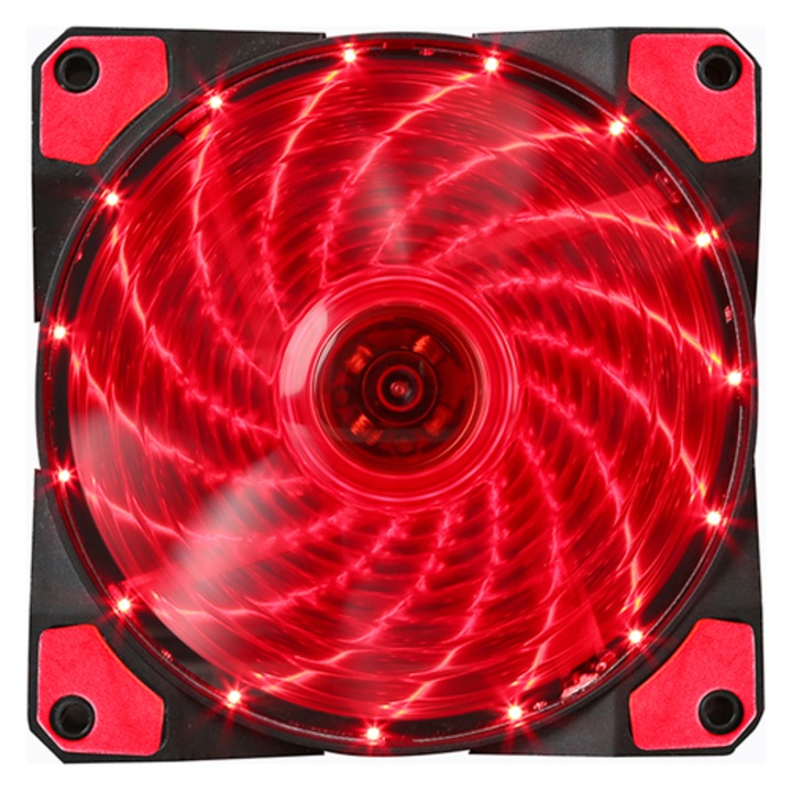 Ventilator 120 mm Marvo FN-10 Red