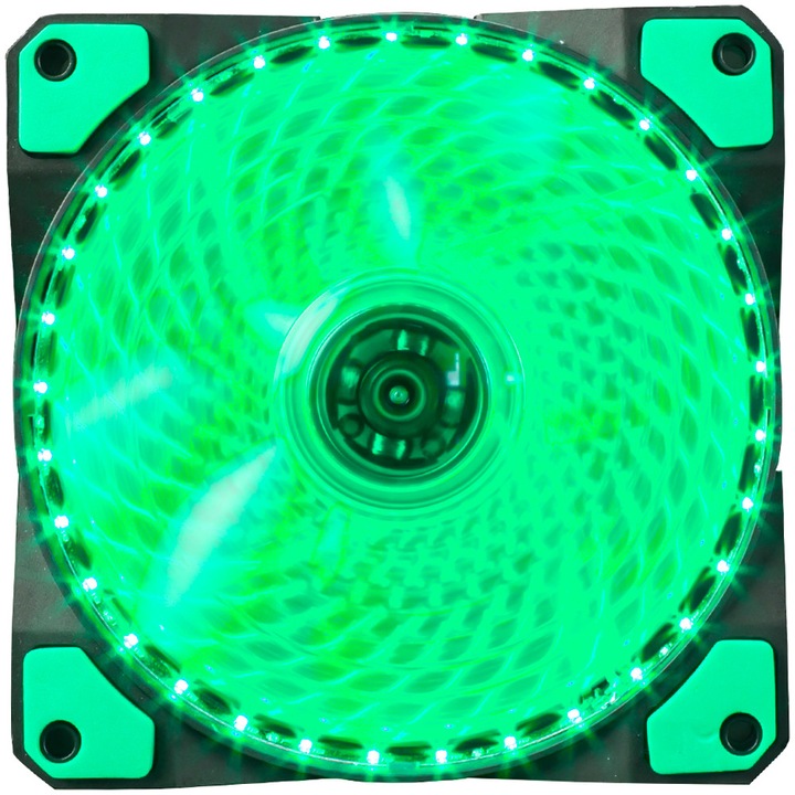 Ventilator 120 mm FN-11 green LED