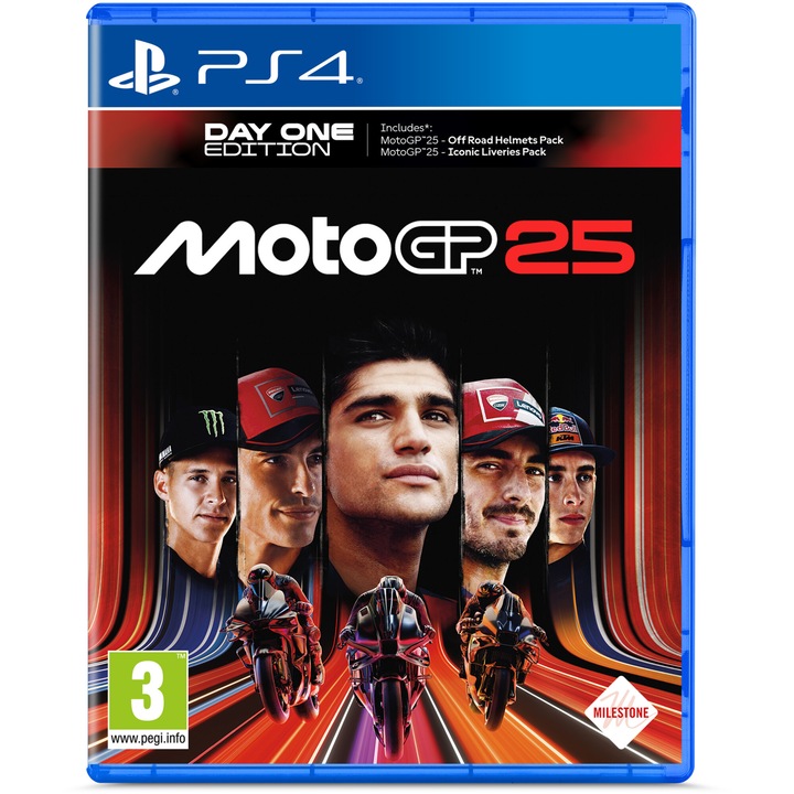 MotoGP 25 PlayStation 4 játékszoftver