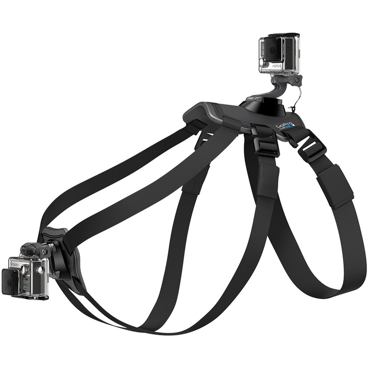 Ham ajustabill camera video sport GoPro, pentru caini