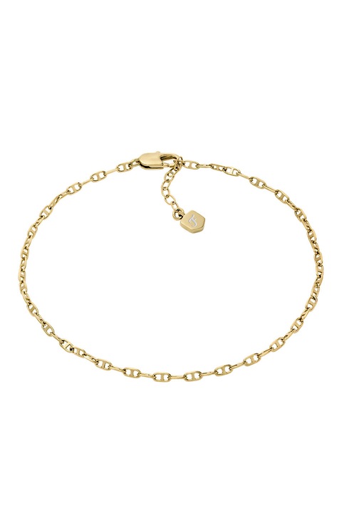 Fossil, Гривна за глезена Heritage D-Link, Златист