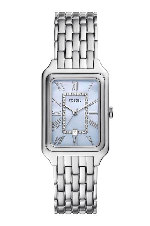 Fossil, Ceas quartz cu cristale, Argintiu