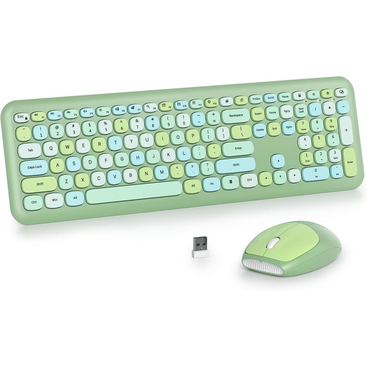 Комплект клавиатура и мишка, Onix, Bluetooth, черно/червено, 1600 DPI, ергономичен дизайн