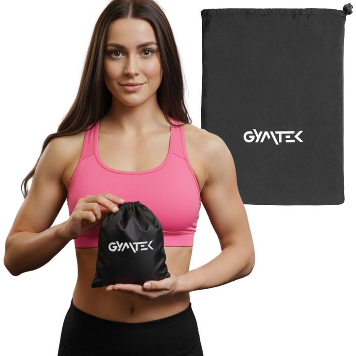 Geanta sport Gymtek, 39,5x30cm, poliester, usor de curatat