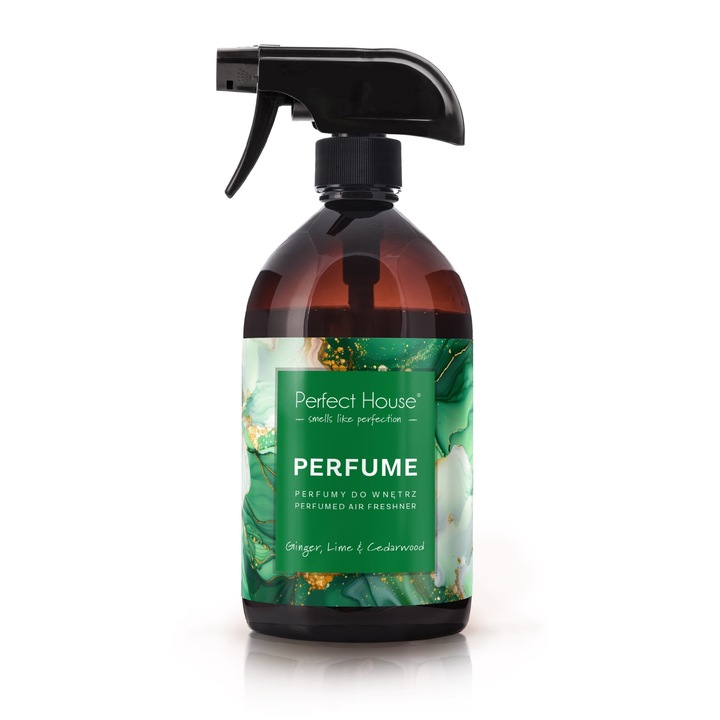 Odorizant camera Barwa Ginger Lime, 500 ml, citrice si ghimbir, pentru tesaturi si interior