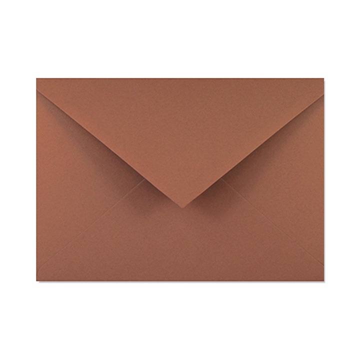 Shan C6 színes borítékok, 10 db, 114x162mm, világosbarna színű, 80 g/m2 súlyú