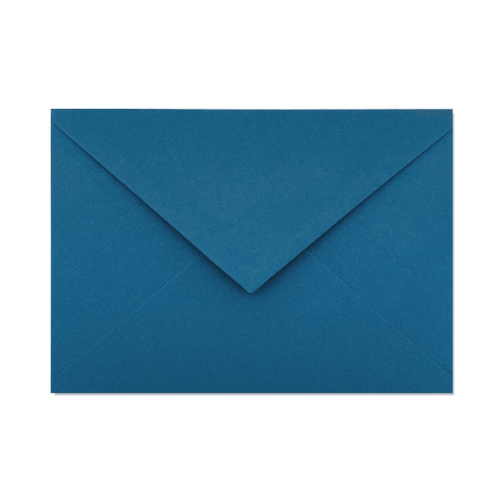 Shan színes borítékok, C6, 10 db, 114x162mm, 120g/m2, sötétkék