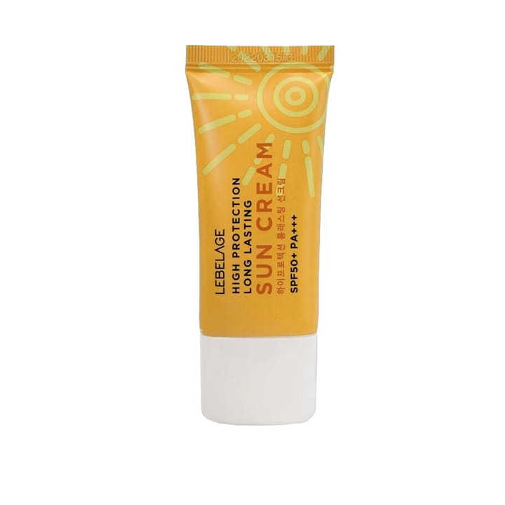 Crema solara Lebelage SPF 50+, protectie ridicata, formula rezistenta la apa, 50ml