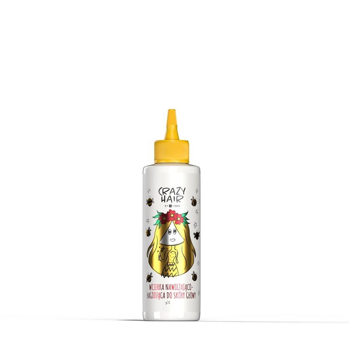 HISKIN Crazy Hair Lotiune hidratanta si calmanta pentru scalp, cu miere, 100 ml