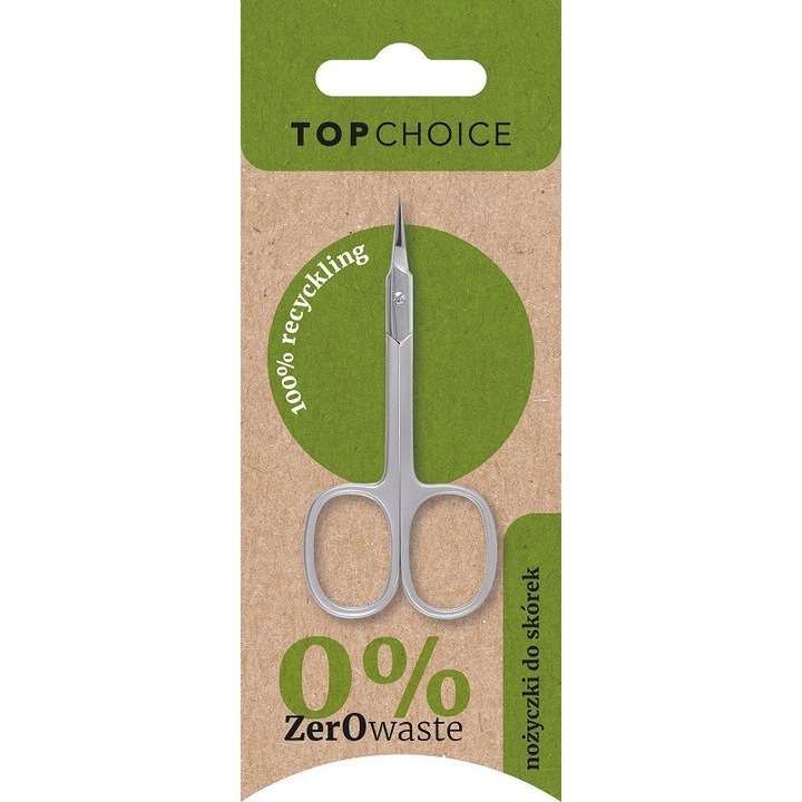 Foarfeca manichiura si pedichiura, Top Choice, ECO, otel inoxidabil, 9,5cm, argintie