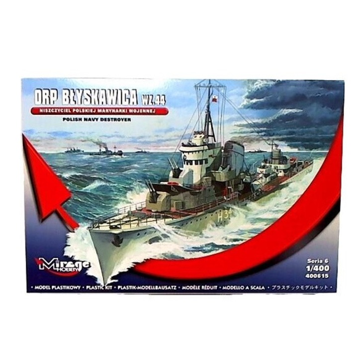 Mirage 44 S06 modellhajó, 1:400