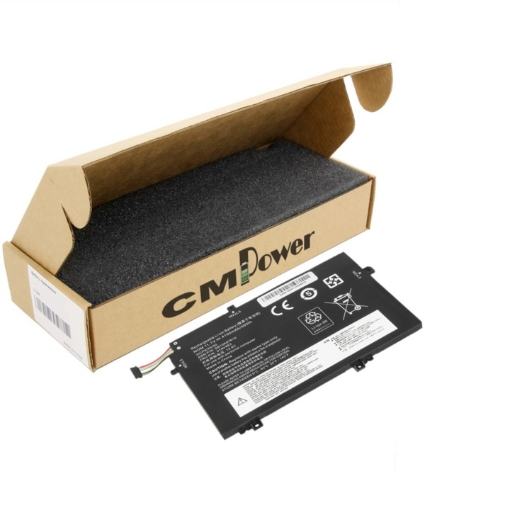 Baterie laptop CM Power compatibila cu Lenovo ThinkPad L14, L15, L480, L580 B10K97613 01AV463 SB10K97610