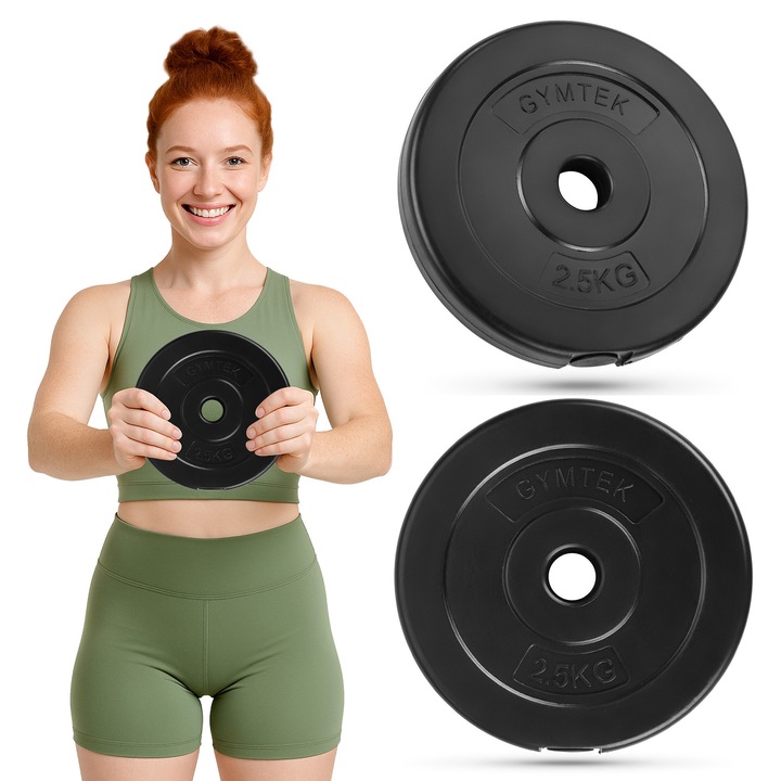 Greutate compozita Logo 2,5 kg 31 mm Gymtek