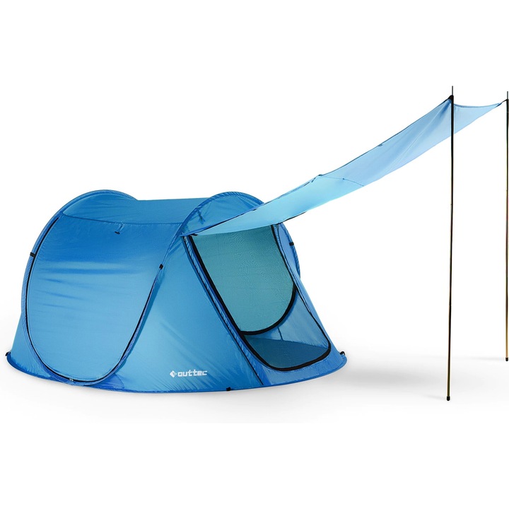 Paravan, cort de plaja autopliabil, Canopy Outtec inchis - eMAG.ro