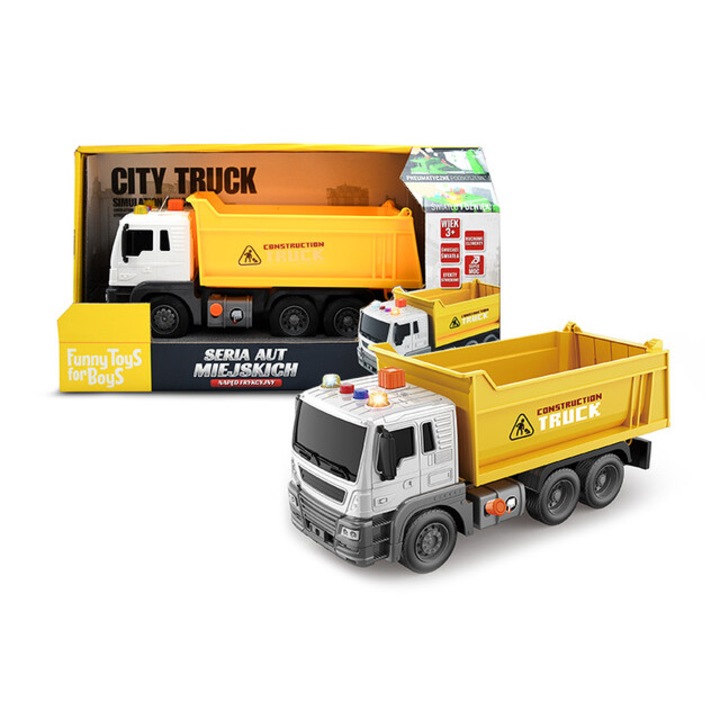 Basculanta de jucarie toys for boys, plastic