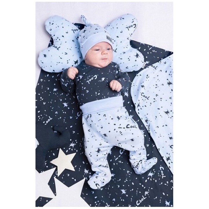 NICOL gyerek pizsama, pamut, többszínű, 68 CM