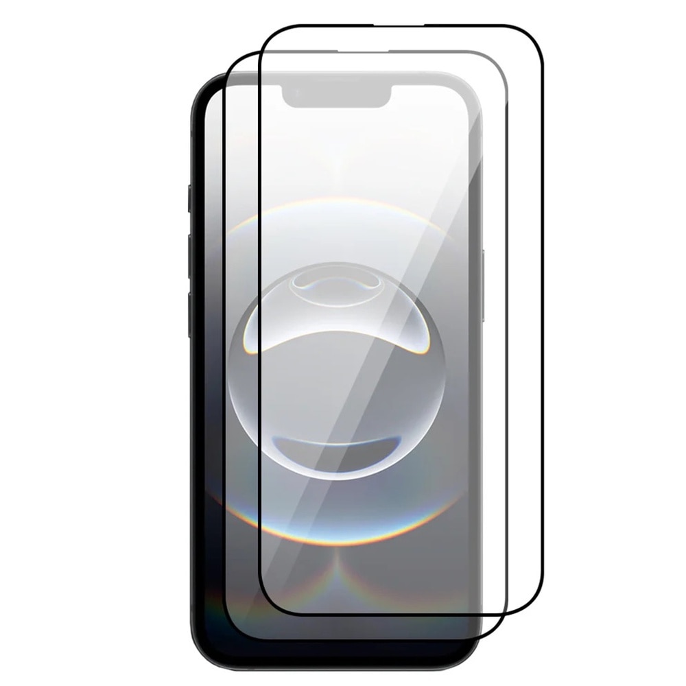 Set 2 folii protectie ecran, Sticla securizata, Transparenta, 5D, Compatibil cu iPhone 16e