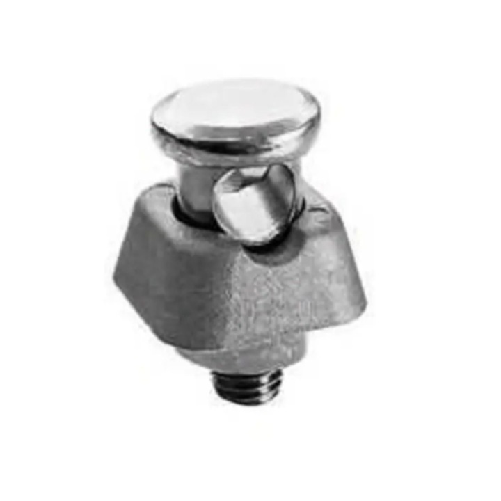 Скоба за свързване на кръгъл заземителен проводник, 8 - 10 mm