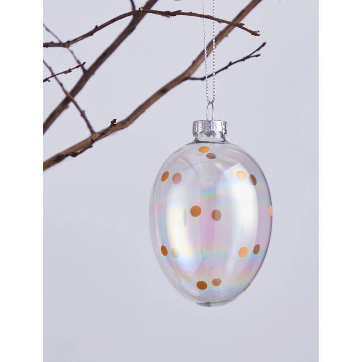 Decoratiune suspendata FINTRY 427881, sticla, transparent, caisiu