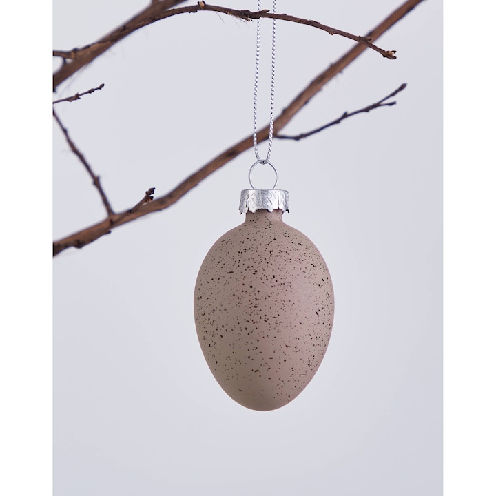 Decoratiune FINTRY 427863, sticla, bej