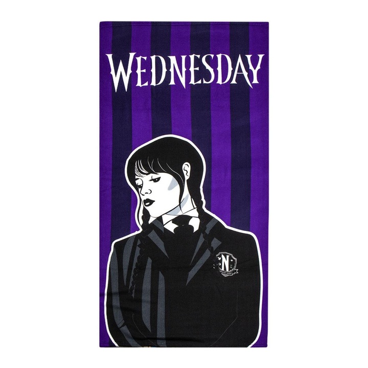 Хавлиена кърпа Wednesday, плажна кърпа 70x140см (Fast Dry)
