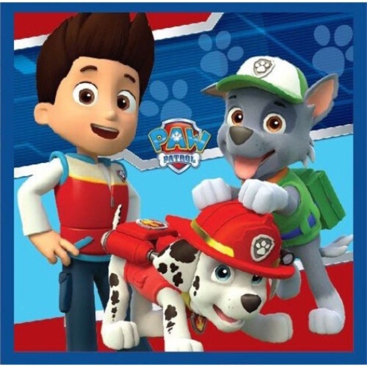 Paw Patrol Магическа кърпа за ръце Кърпа за лице 30x30см