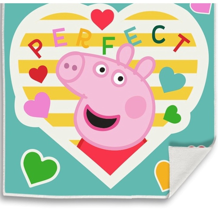 Peppa Pig Perfect Magic кърпа за ръце, кърпа за лице, кърпа 30x30см