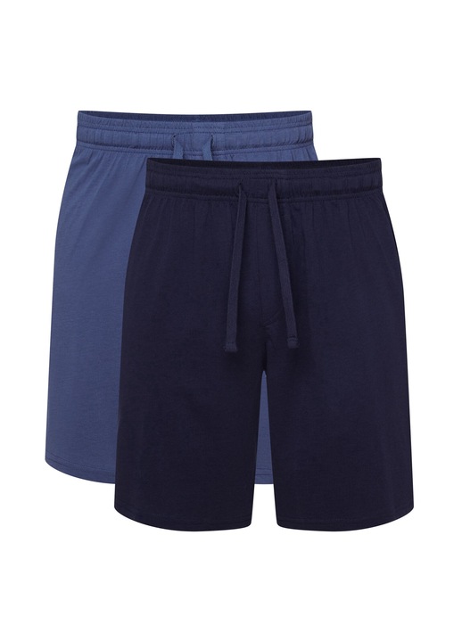 Pantaloni scurti barbati Mode Henderson set de 2 perechi bleumarin, albastru, Multicolor