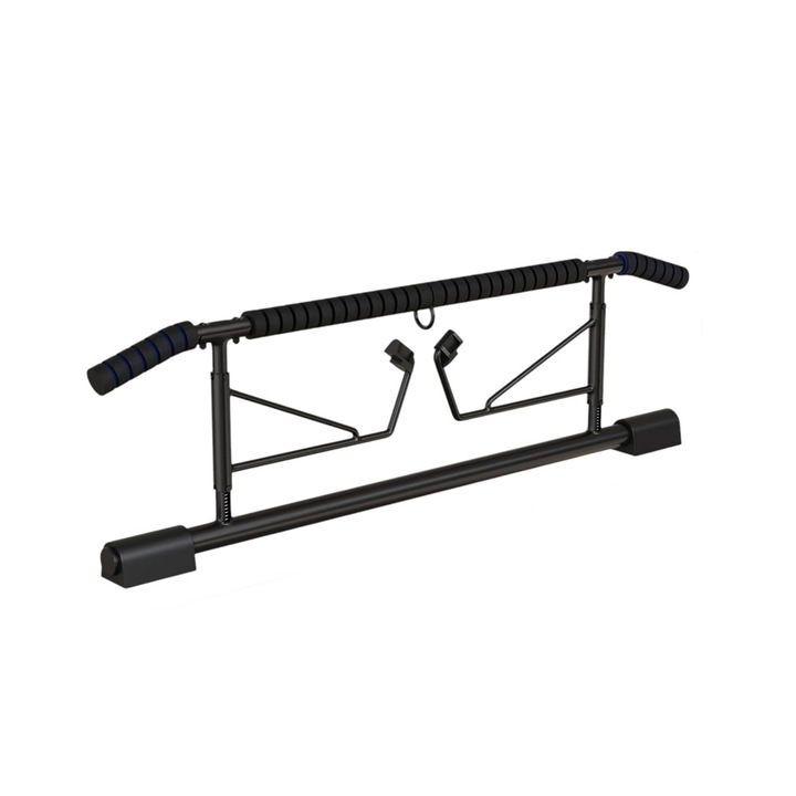 Bara de tractiuni pentru usa, fara gaurire, multifunctionala, negru, Feel fit FF024