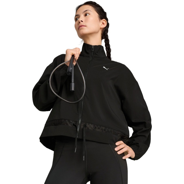 Яке Puma Lace Woven Jacket, Черен