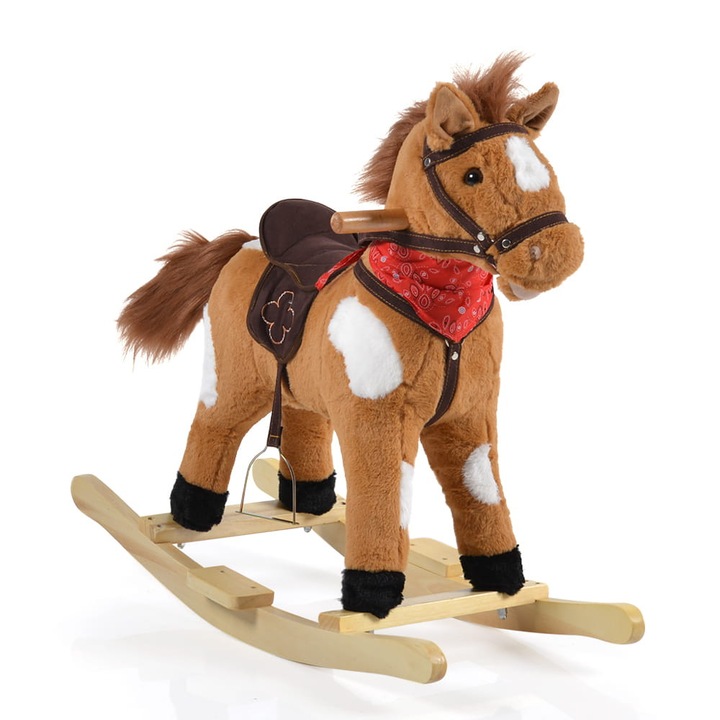 Moni Toys Hintaló Thunder világosbarna Foltos, Zenélő