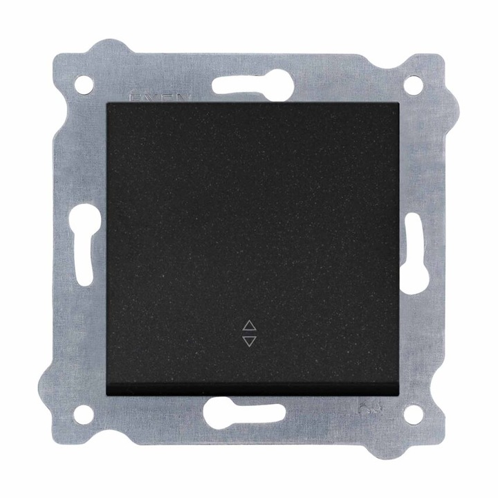 Intrerupator miniatural negru metalic 209/14E EXEN