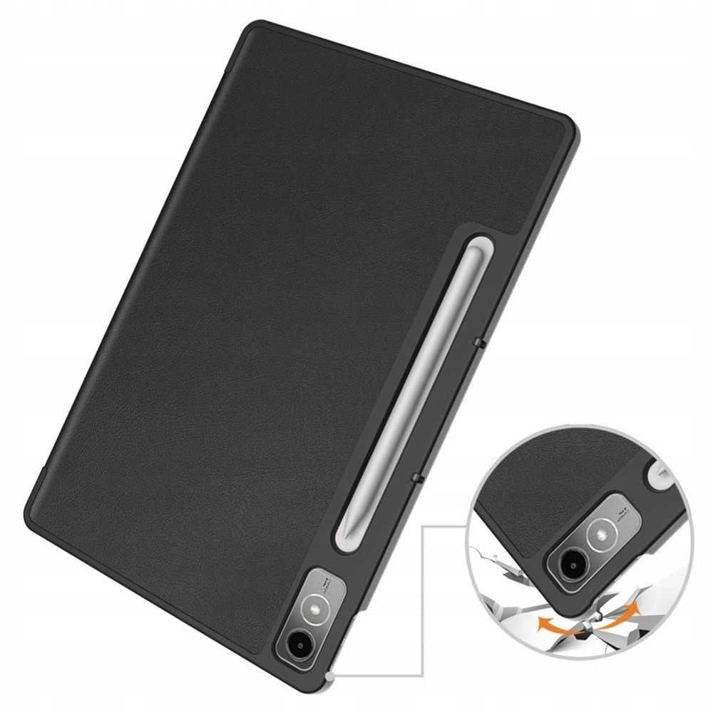 Husa pentru Lenovo Tab P12 12.7 2023/Lenovo Idea Tab Pro 12.7 2023, Click Smart, Microfibra, Black