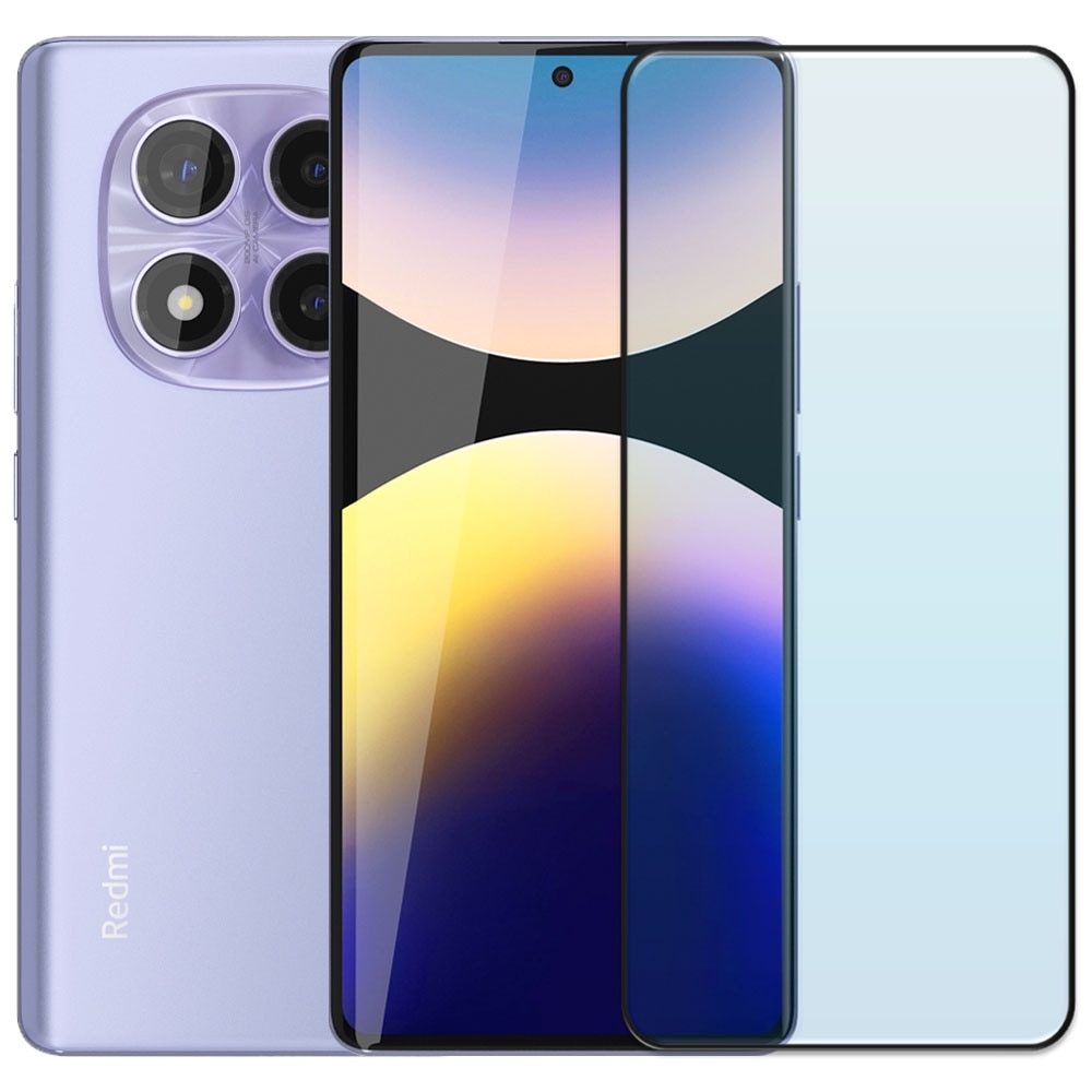 Folie din sticla securizata pentru Xiaomi Redmi Note 14 Pro (4G), HAMSTERBOX Glass Shield, Protectie completa ecran, Full face, Aplicare rapida, Case Friendly, Transparenta