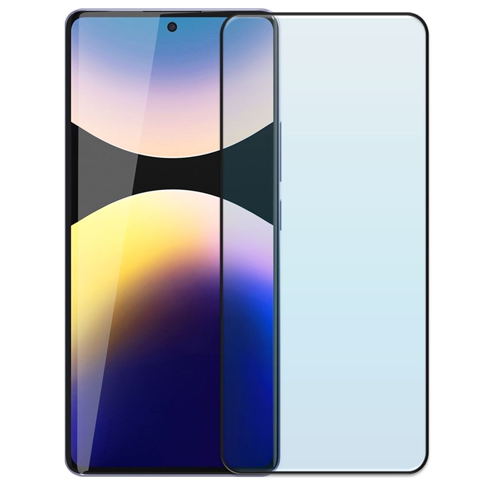 Folie din sticla securizata pentru Xiaomi Redmi Note 14 Pro (4G), HAMSTERBOX Glass Shield, Protectie completa ecran, Full face, Aplicare rapida, Case Friendly, Transparenta