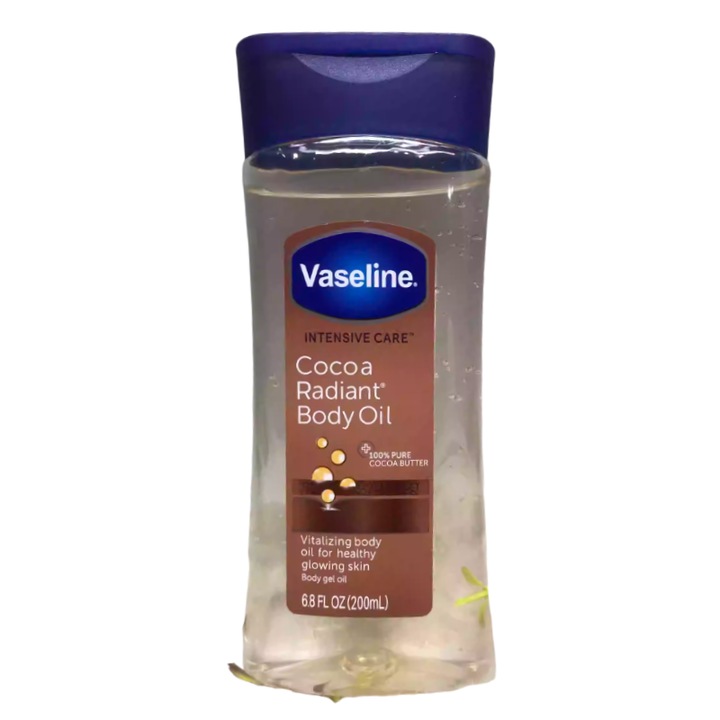 Vaseline intenzív ellátás koffein sugárzó test gél olaj, 200 ml