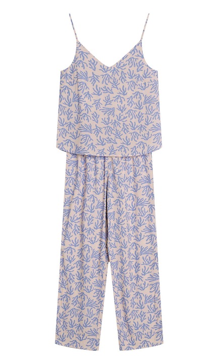 Pijama dama Nadar Henderson albastru aprins XXL