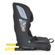 Scaun auto isofix pliabil Cangaroo iDrive iSize 76-150 cm, Top Tether, Tetiera reglabila, Protectie impact lateral, Omologat R129, Phantom Black
