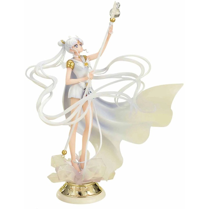 Figurina FiguartsZERO Pretty Guardian Sailor Moon Cosmos: The Movie Chouette - Darkness calls to light and light summons darkness 24 cm