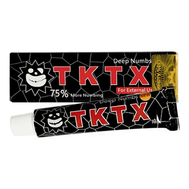 TKTX Krém, tetováláshoz, kozmetikumok 75%, 10g
