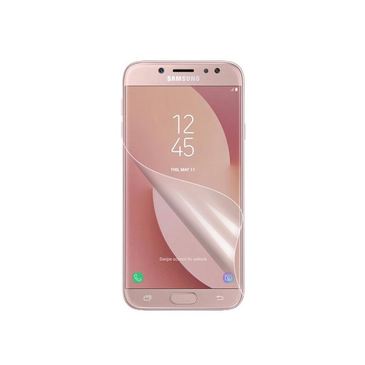 Képernyővédő fólia, Samsung Galaxy J7 2017 J730, átlátszó