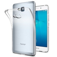 Husa protectie IMPORTGSM pentru Huawei Honor 7 Lite, Silicon, Capac Spate, Transparenta