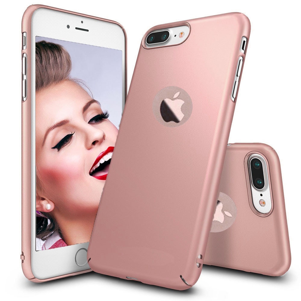 Husa telefon Iphone 7 ofera protectie Ultrasubtire - Silk Rose Matte