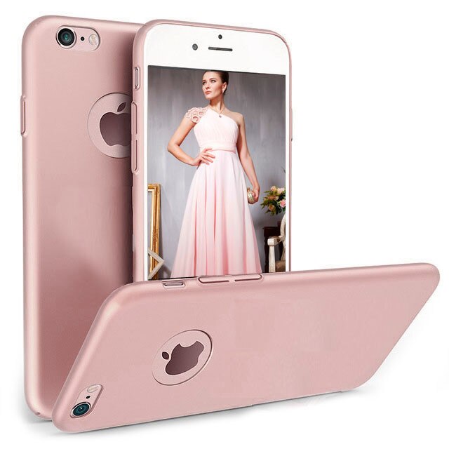 Husa telefon Iphone 7 Plus ofera protectie Ultrasubtire - Silk Rose Matte