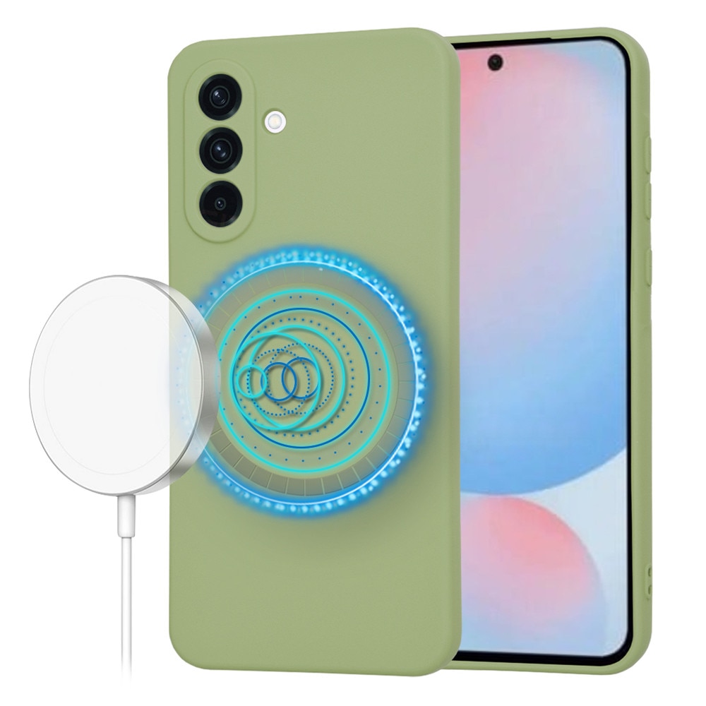 Husa pentru Samsung Galaxy A56 5G - Techsuit SoftFlex MagSafe - Matcha