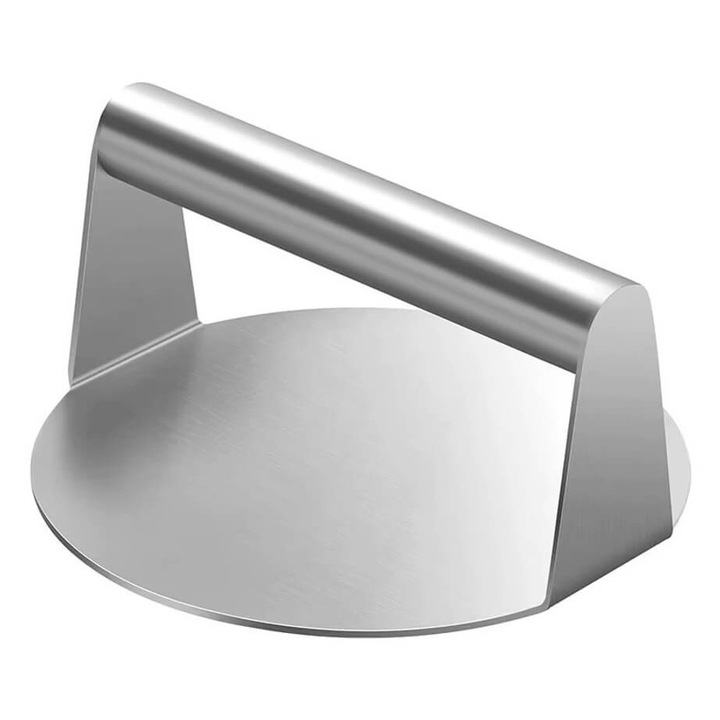 Presa inox pentru burgeri 14cm