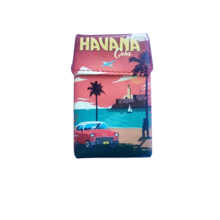 Калъф за цигари, 84мм, хавана