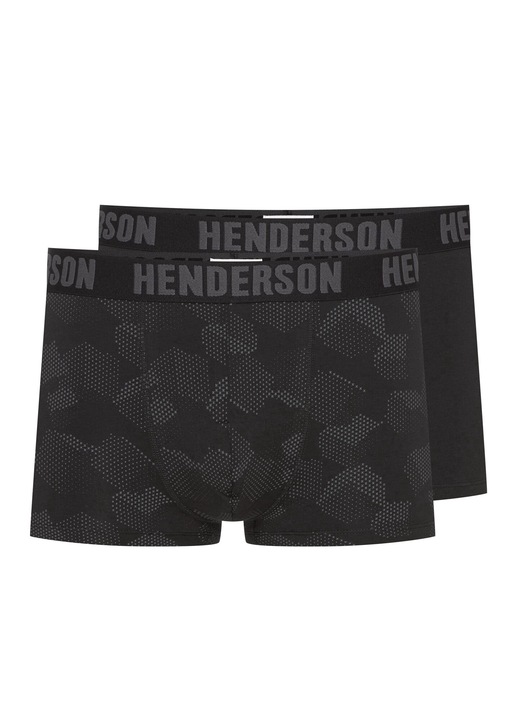 Soul Henderson Boxer alsónadrág, 2 darabos szett, fekete, szürke, Többszínű, 2XL