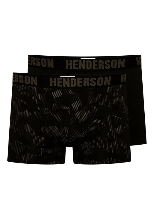 Boxeri (crac mai lung)Soul Henderson 2-pak gri, negru, Multicolor