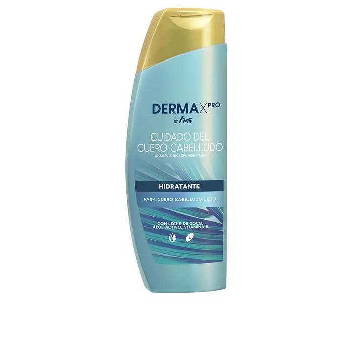 Sampon hidratant pentru par uscat, Head & Shoulders H&S Derma X Pro, 300 ml